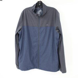 Travis Mathew Track Jacket Men's Large Full Zip Golf Lightweight Windbreaker